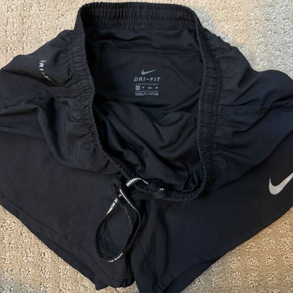 Nike Running Hiking Athleisure athletic casual black shorts xs - Picture 3 of 6